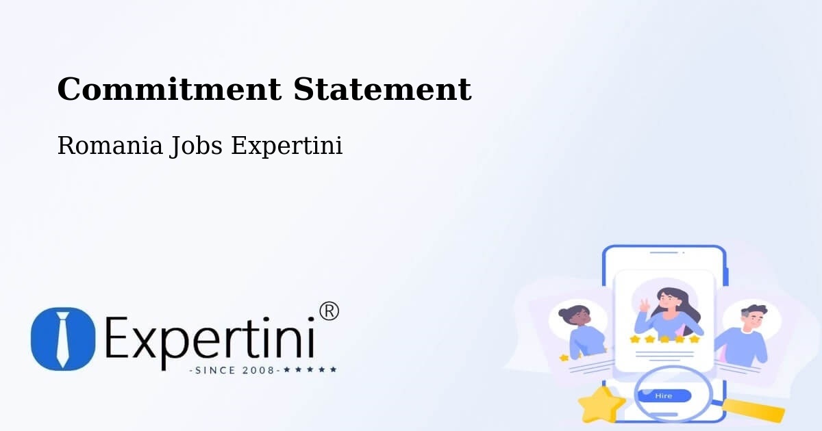 Corporate Commitment – Pietrarii De Sus - Romania Jobs Expertini